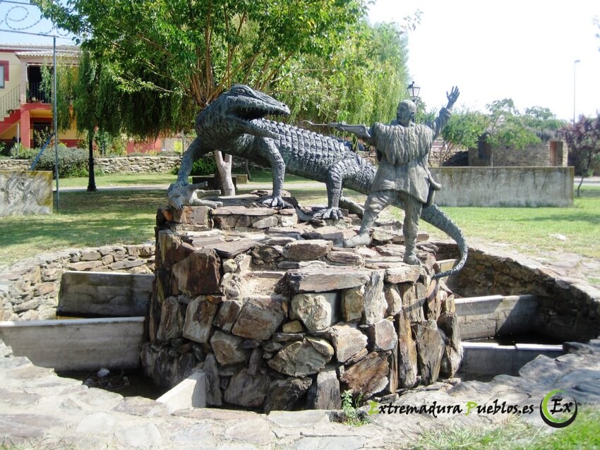 Ver Estatua del pastor y el lagarto